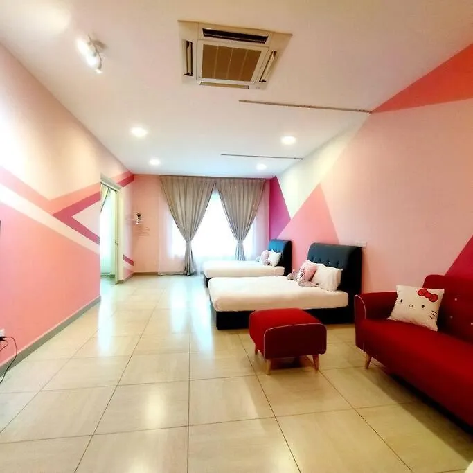 Pop Kitty Octagon Premium Ipoh Town Center 2Br By Grab A Stay Apartment